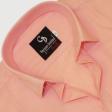 Self Design Peach Shirt : Business