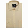 Self Design Fawn Shirt : Business