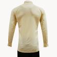 Self Design Fawn Shirt : Business