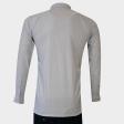 Self Design Light Gray Shirt : Business