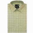 Checks Green Shirt : Business