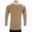 Checks Fawn Shirt : Business