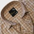 Checks Fawn Shirt : Business
