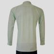 Checks Light Green Shirt : Business