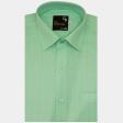 Checks Light Green Shirt : Business