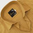 Checks Brown Shirt : Business