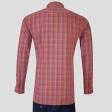 Checks Rust Shirt : Business