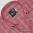Checks Rust Shirt : Business