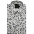 Print Gray Shirt : Party