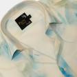 Print Blue Shirt : Party