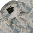 Print Blue Shirt : Party