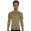 Print Khakhi T-shirt : Regular