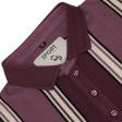 Stripes Burgandy T-shirt : Regular