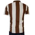 Stripes Brown T-shirt : Regular