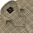 Checks Fawn Shirt : Business