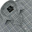 Checks Gray Shirt : Business