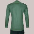 Checks Green Shirt : Business
