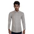 Checks White Shirt : Business