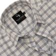 Checks White Shirt : Business