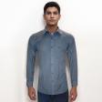 Checks Blue Shirt : Business