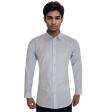 Stripes Light Blue Shirt : Business