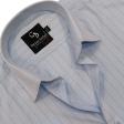 Stripes Light Blue Shirt : Business