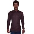 Stripes Maroon Shirt : Business