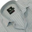 Stripes Green Shirt : Business