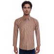Plain Brown Shirt : Business