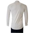 Self Design White Shirt : Business
