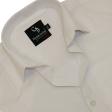 Self Design White Shirt : Business