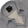 Print Blue Shirt : Party