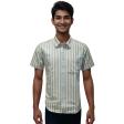 Stripes Blue Shirt : Ditto