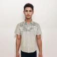Handpainted Gray Shirt : Ditto
