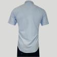 Handpainted Light Blue Shirt : Ditto
