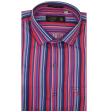 Stripes Pink Shirt : Business