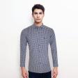 Checks Dark Blue Shirt : Business
