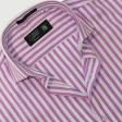 Stripes Mauve Shirt : Business