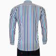Stripes Dark Blue Shirt : Business