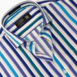 Stripes Dark Blue Shirt : Business