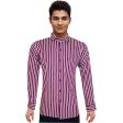 Stripes Mauve Shirt : Business