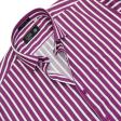 Stripes Mauve Shirt : Business