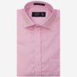 Checks Pink Shirt : Business