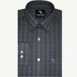 Checks Gray Shirt : Business