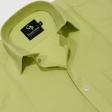 Plain Light Green Shirt : Business