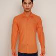 Plain Orange Shirt : Business