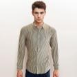 Stripes Gray Shirt : Slim