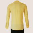 Self Design Lemon Shirt : Slim