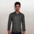 Self Design Gray Shirt : Ditto