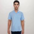 Prints Blue Shirt : Ditto